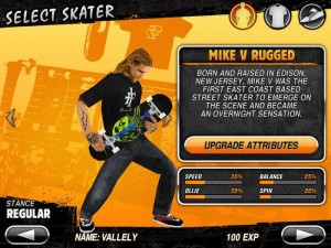 משחק סקייטבורד לסמארטפון Mike V Skateboard Party 2