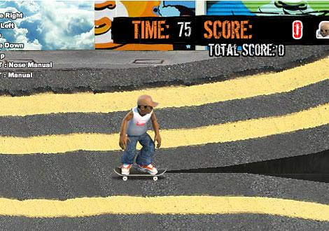 Kick Flip משחקי סקייטבורד