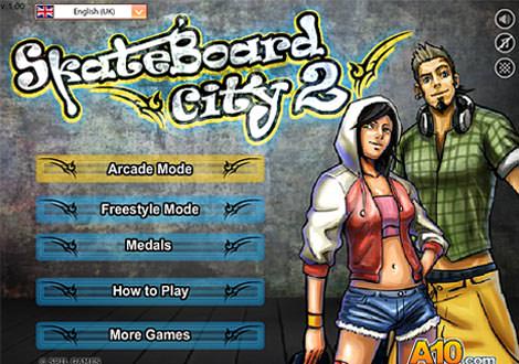SkateBoard City 2 משחקי סקייטבורד