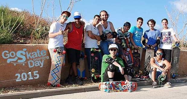 יום הסקייטבורד בספוט אפולוניה שבהרצליה Go SkateBoard Day2015