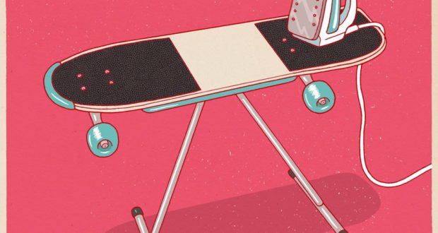 פיל האקט איורי סקייטבורד